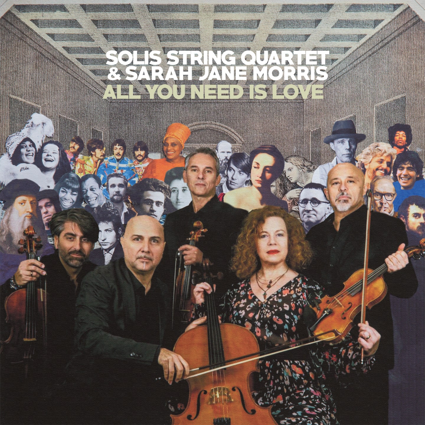 SOLIS STRING QUARTET & SARAH JANE MORRIS: il nuovo disco “ALL YOU NEED IS  LOVE” presentato al Blue Note di Milano 14, 15 e 16 ottobre - Sound Contest