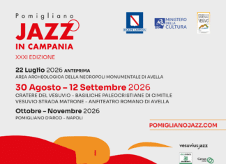 Pomigliano Jazz 2026 (XXXI ed.): dal Vesuvio ad Avella, cinque tappe tra musica d’autore e patrimonio archeologico Pomigliano Jazz XXXI 2026