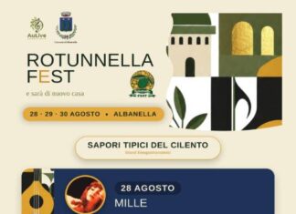 Rotunnella Fest – concerti con Mille, Dutch Nazari, Niccolò Fabi e Napoleone ad Albanella (SA) dal 28 al 30 agosto rotunnella fest