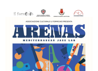 Arenas – Mediterranean Jazz Lab 2026: al via a Quartu Sant’Elena i seminari internazionali diretti da Bebo Ferra Arenas - Locandina