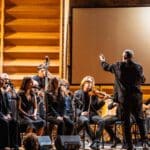 Roberto Bonati conduce la Chironomic Orchestra in Mandàla o un tappeto per Morton Bonati_PJF