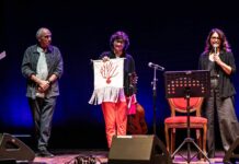 Rachele Colombo riceve ad Alghero il premio alla carriera del Mare Llengua Festival Rachele Colombo
