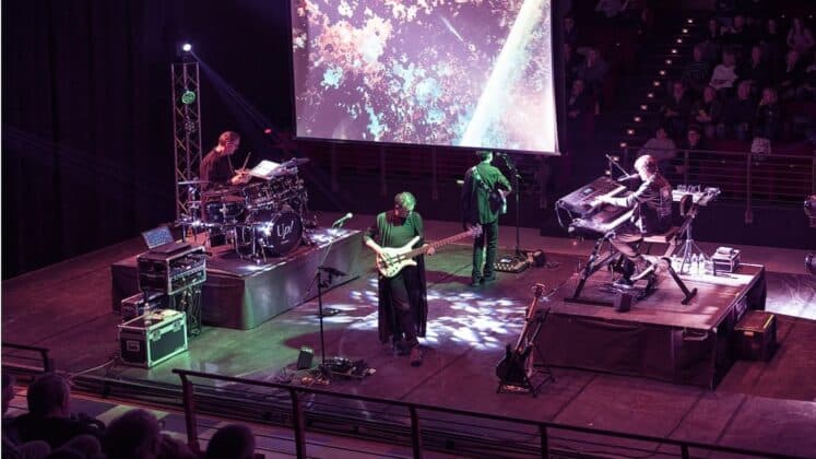 Up! Peter Gabriel Tribute Show: la band con Flavio Braut, Alex Michelin, Marco Michelin e Roberto Berti (