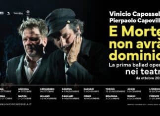 VINICIO CAPOSSELA – nuovo album e tournée teatrale “E morte non avrà dominio” da ottobre a dicembre 2026 vinicio capossela